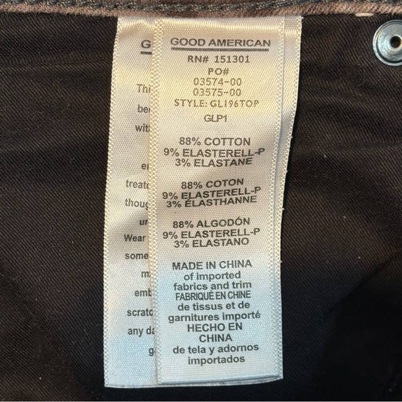 Good American Gray Leopard Pants - Picture 12 of 14